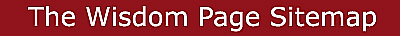 The Wisdom Page Site Map